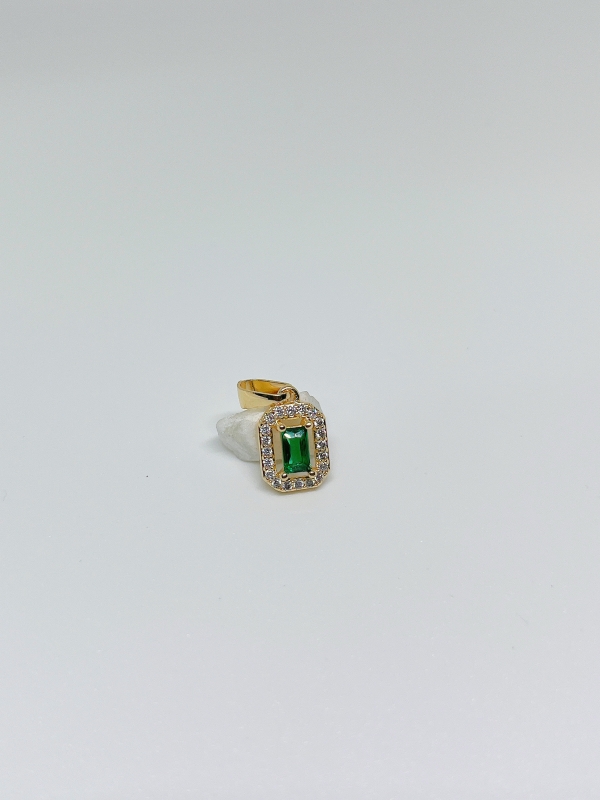 DIJE ESMERALDA VERDE