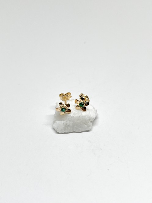 TOPO FLOR CIRCON VERDE