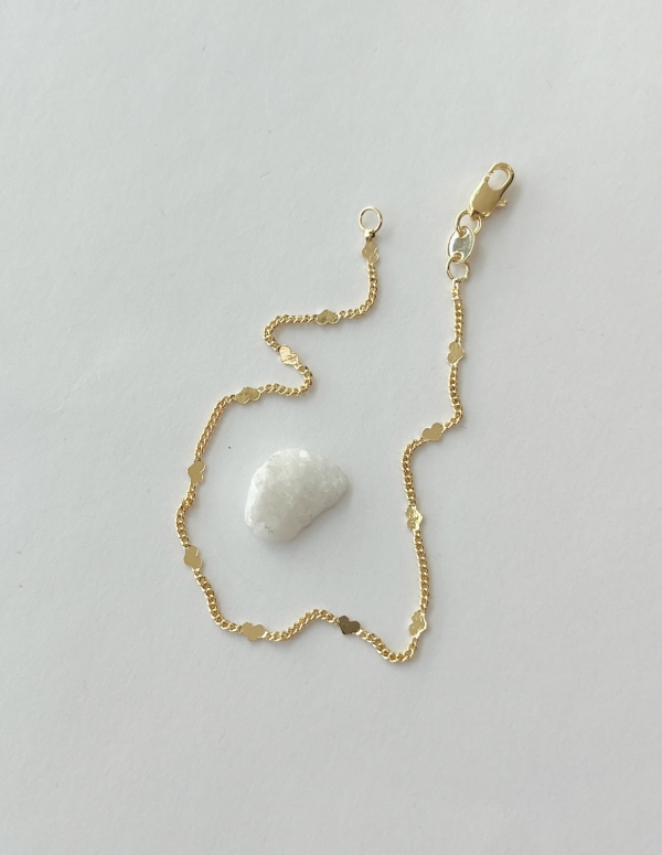 PULSERA CORAZON LISO