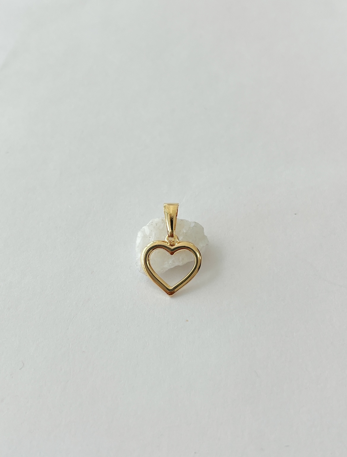 DIJE CORAZON SIN CENTRO