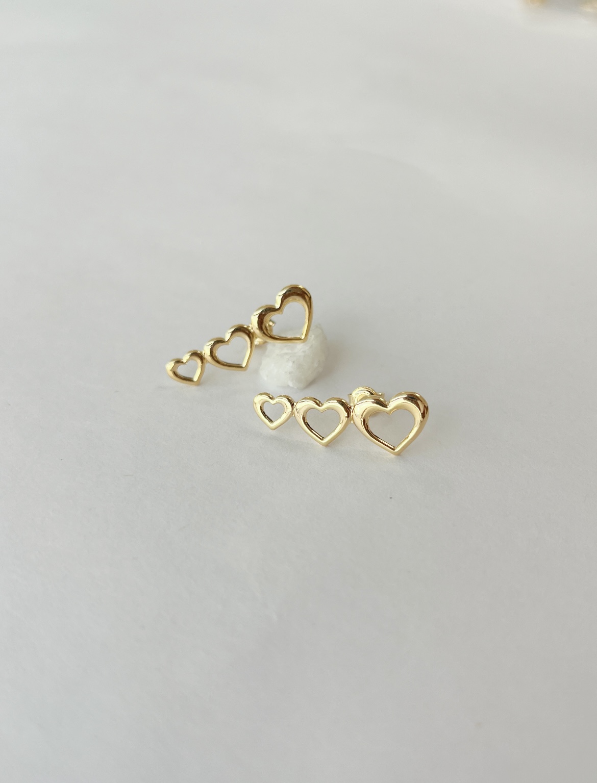 ARETE 3 CORAZONES ALINEADOS 