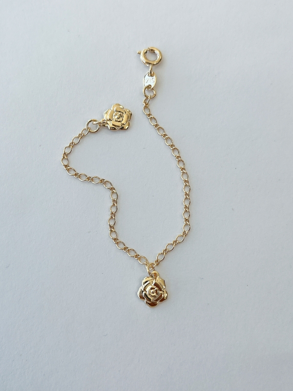 PULSERA FLOR CLAVEL NIÑO