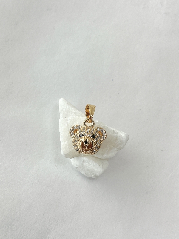 DIJE CARA DE OSO